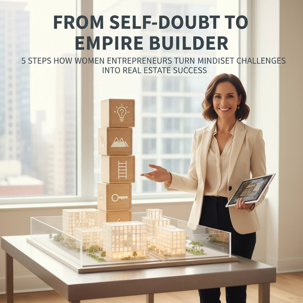 From Self-Doubt to Empire Builder: 5 Steps How Women Entrepreneurs Turn Mindset Challenges into Real Estate Success