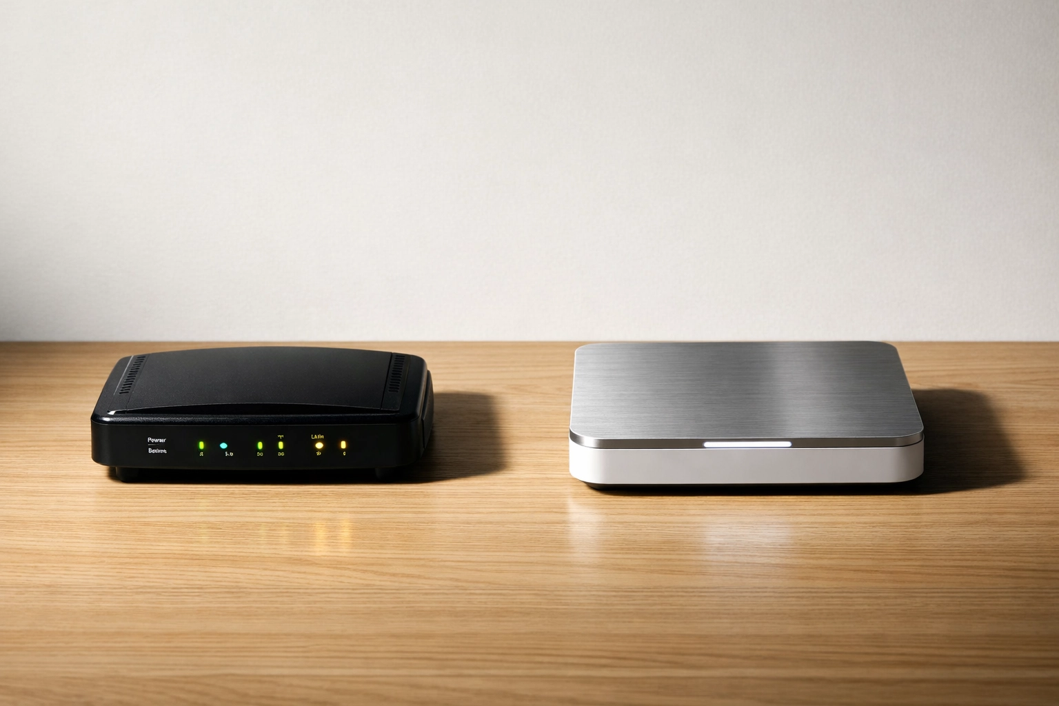 ISP router compared to professional-grade networking equipment for smart home systems