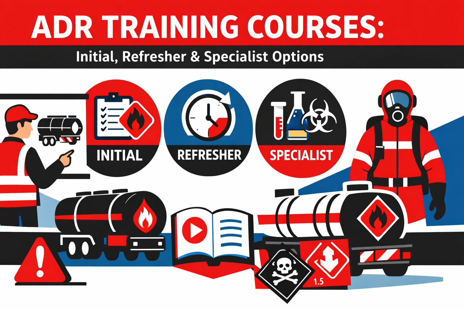 [HERO] ADR Training Courses: Initial, Refresher & Specialist Options