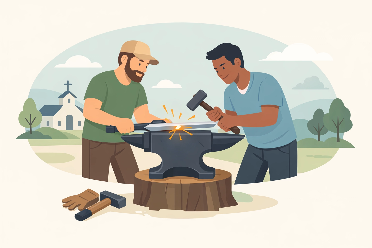 [HERO] Iron Sharpening Iron: Why Men Need a Band of Brothers at Green River Alliance Church