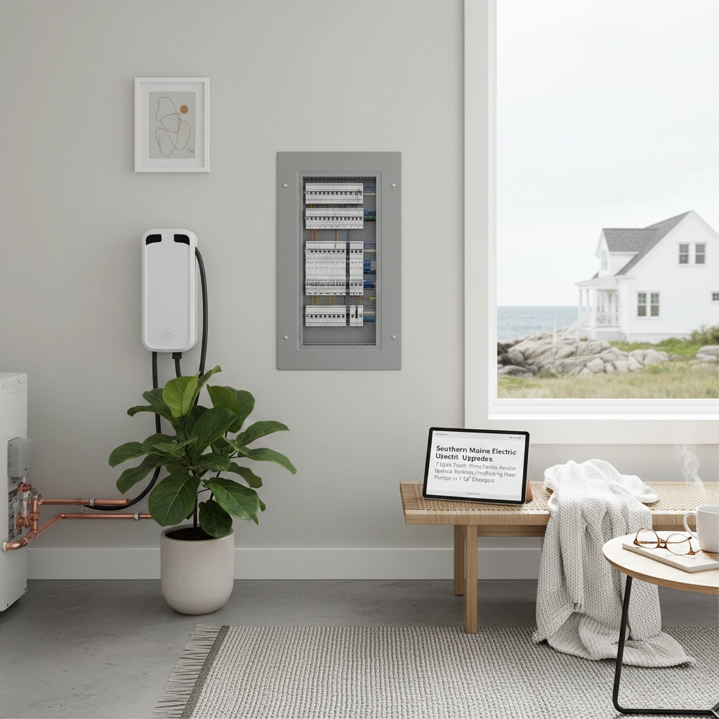 Southern Maine Electric Upgrades: 7 Signs Your Home Needs a Service Panel Update Before Installing Heat Pumps or EV Chargers