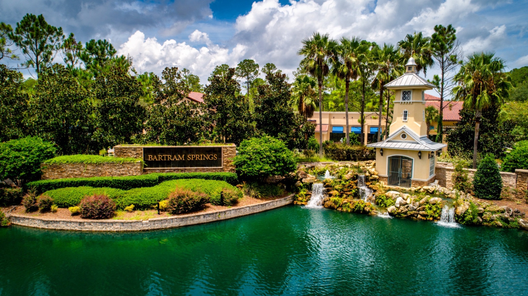Bartram Springs neighborhood entrance