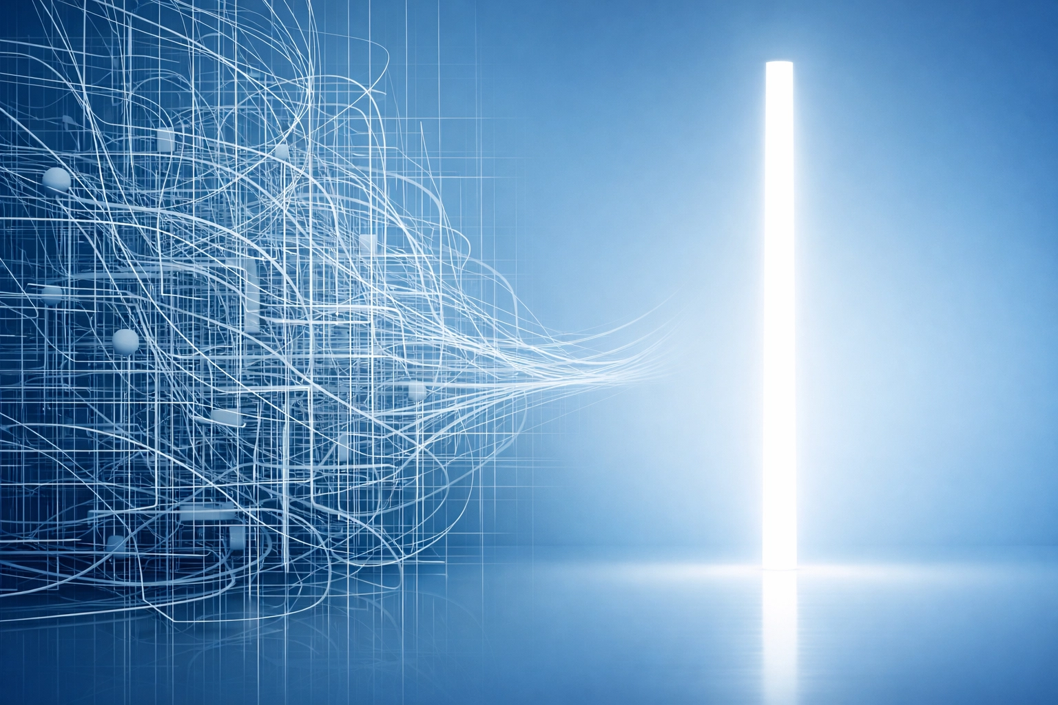 Removing process debt by streamlining complex manual workflows into a lean AI-first operating model.