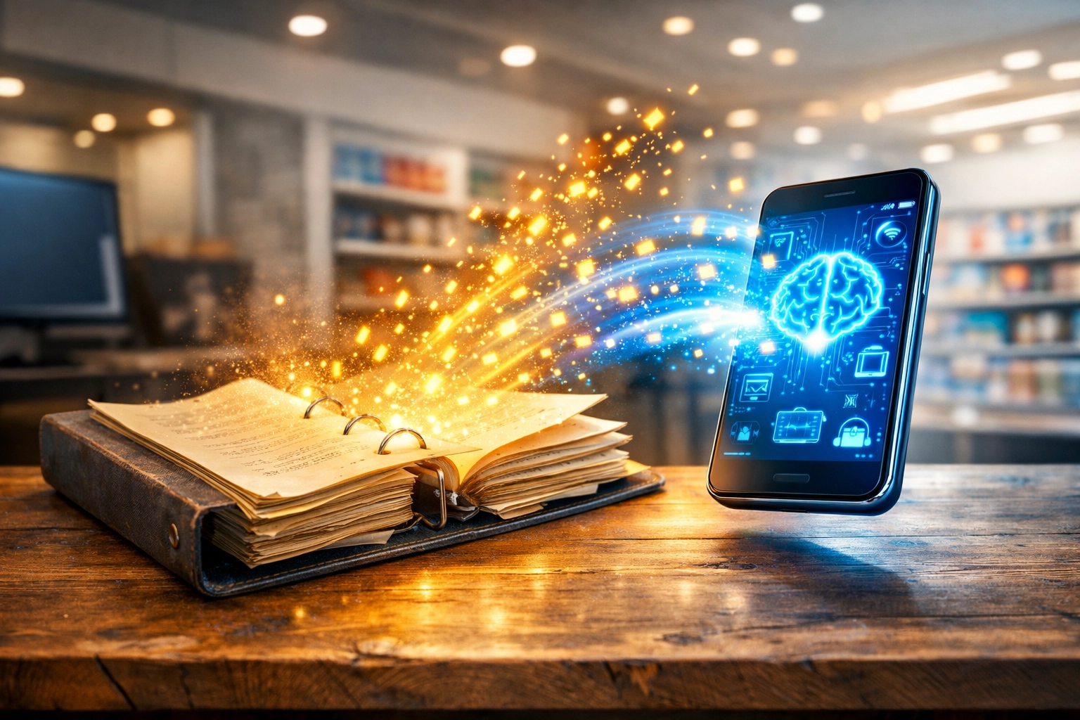Digitizing a paper SOP training manual into mobile micro-learning lessons on a smartphone.