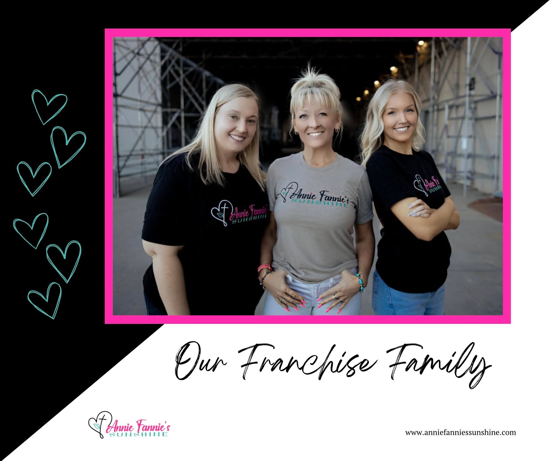 Our Franchise Family — Logan, DO, and the Sunshine Sistas community