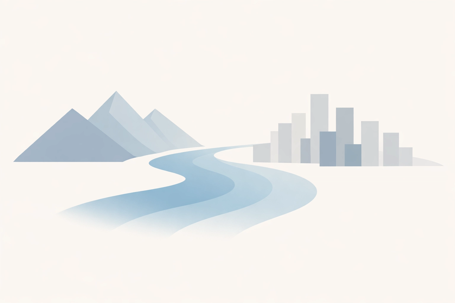 Minimalist map art showing the connection between Spokane and North Idaho real estate.