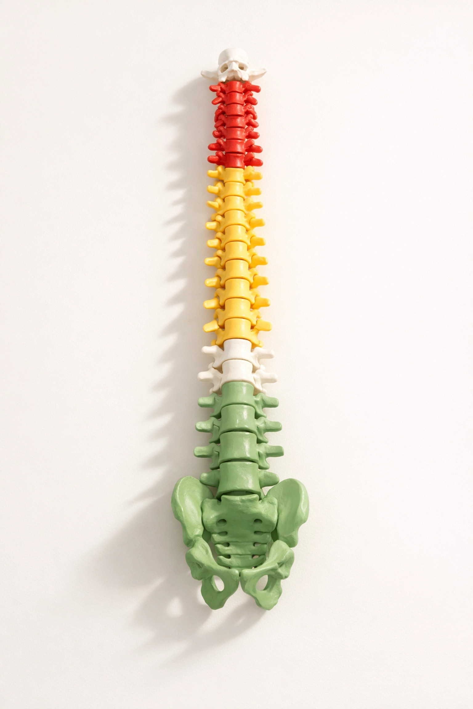 Spine diagram showing risk levels of epidural steroid injections for sciatica treatment