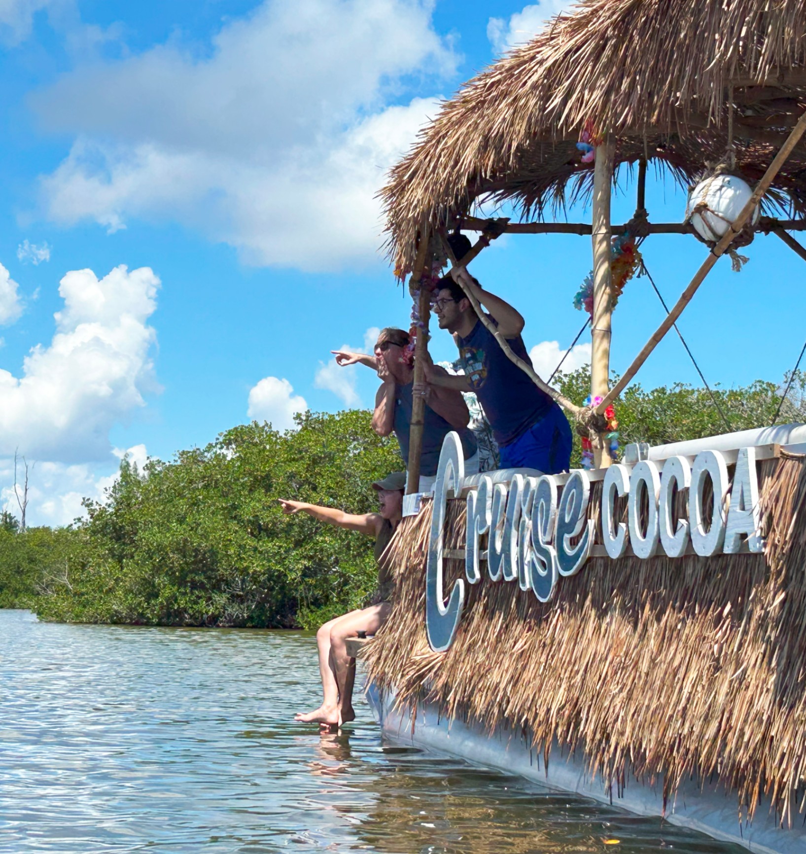 Lei'd Back Tiki-Themed Dolphin Tour