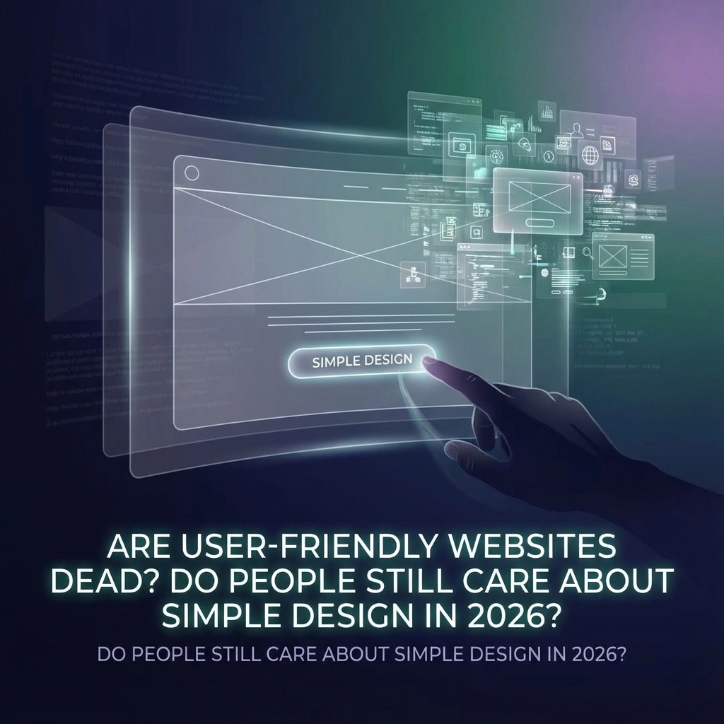 Are User-Friendly Websites Dead? Do People Still Care About Simple Design in 2026?
