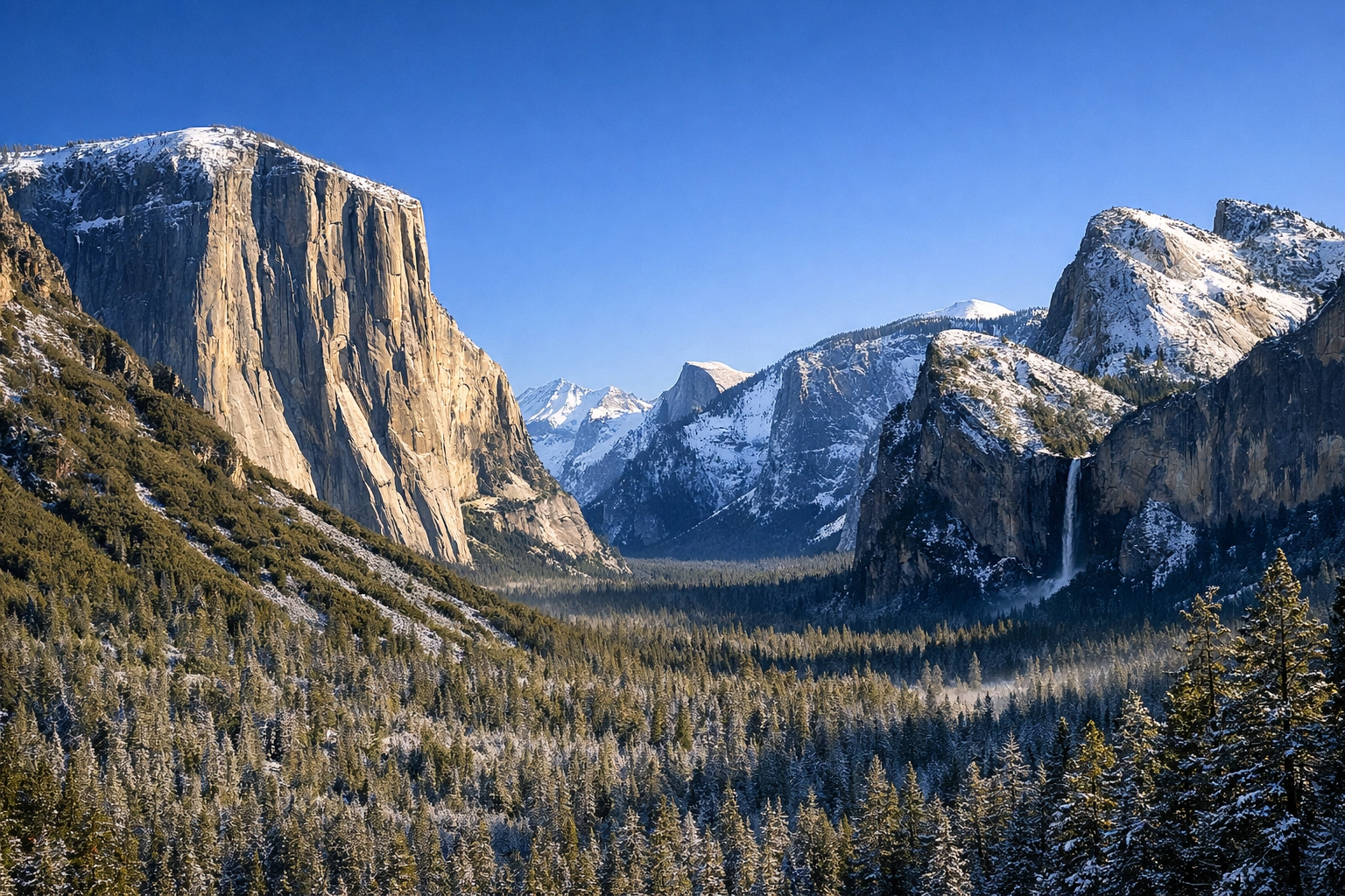 Yosemite Tunnel View landscape, a high-quality example of professional photography for a portfolio.