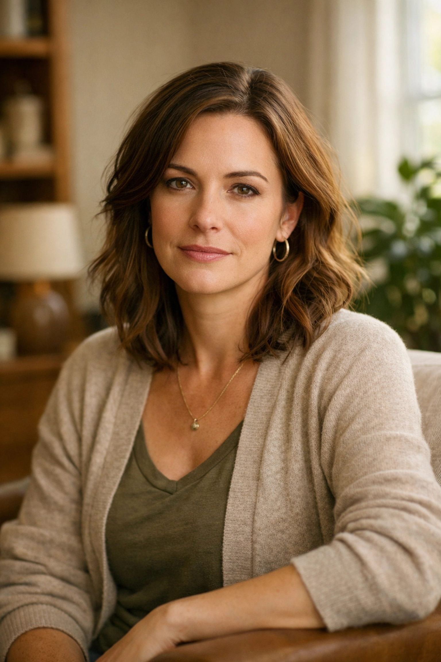 Woman in therapy working on reparenting her inner child through hypnotherapy