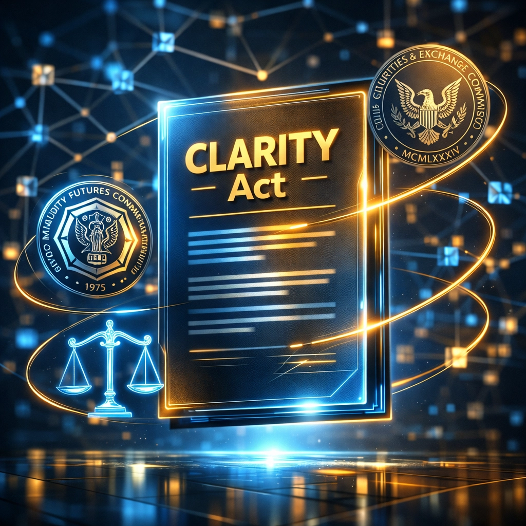 CLARITY Act regulatory framework for cryptocurrency and blockchain digital commodities