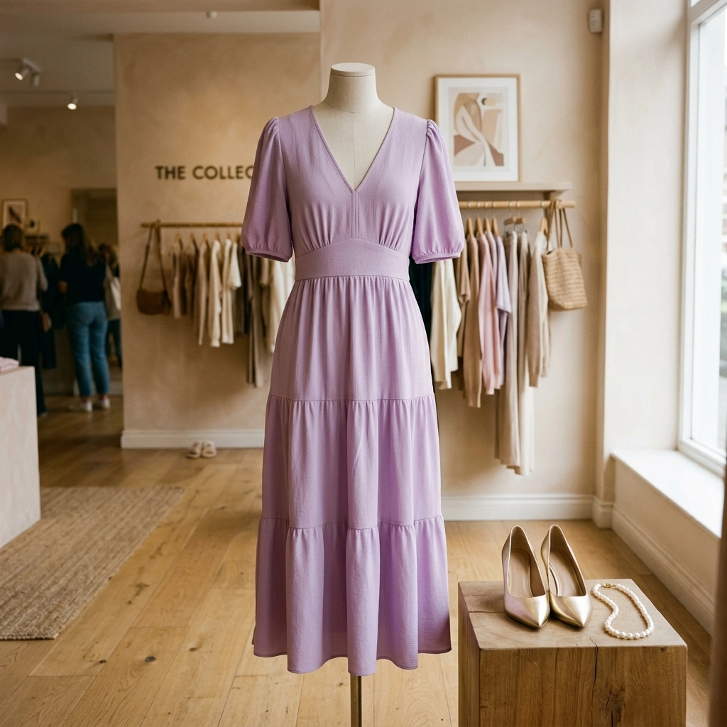 High-street lilac fashion inspired by the Princess of Wales.