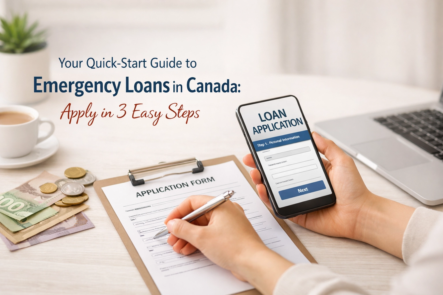 [HERO] Your Quick-Start Guide to Emergency Loans in Canada: Apply in 3 Easy Steps