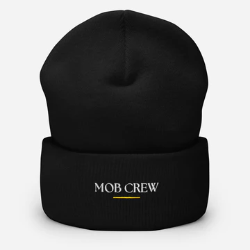 Black MOB CREW Beanie