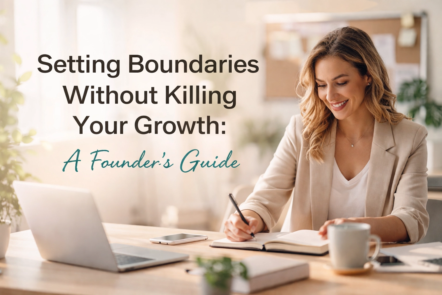 [HERO] Setting Boundaries Without Killing Your Growth: A Founder's Guide
