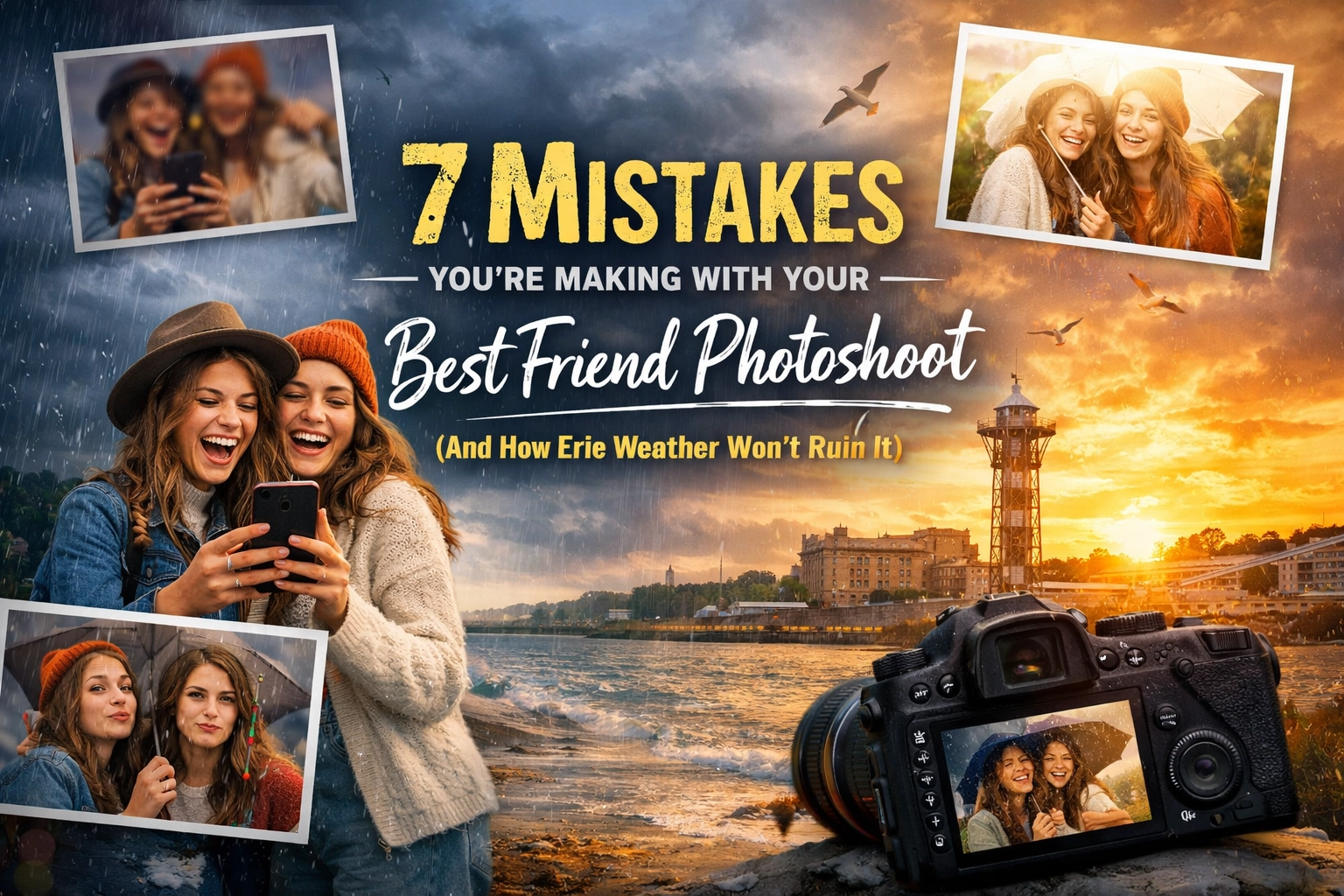 [HERO] 7 Mistakes You're Making with Your Best Friend Photoshoot (And How Erie Weather Won't Ruin It)