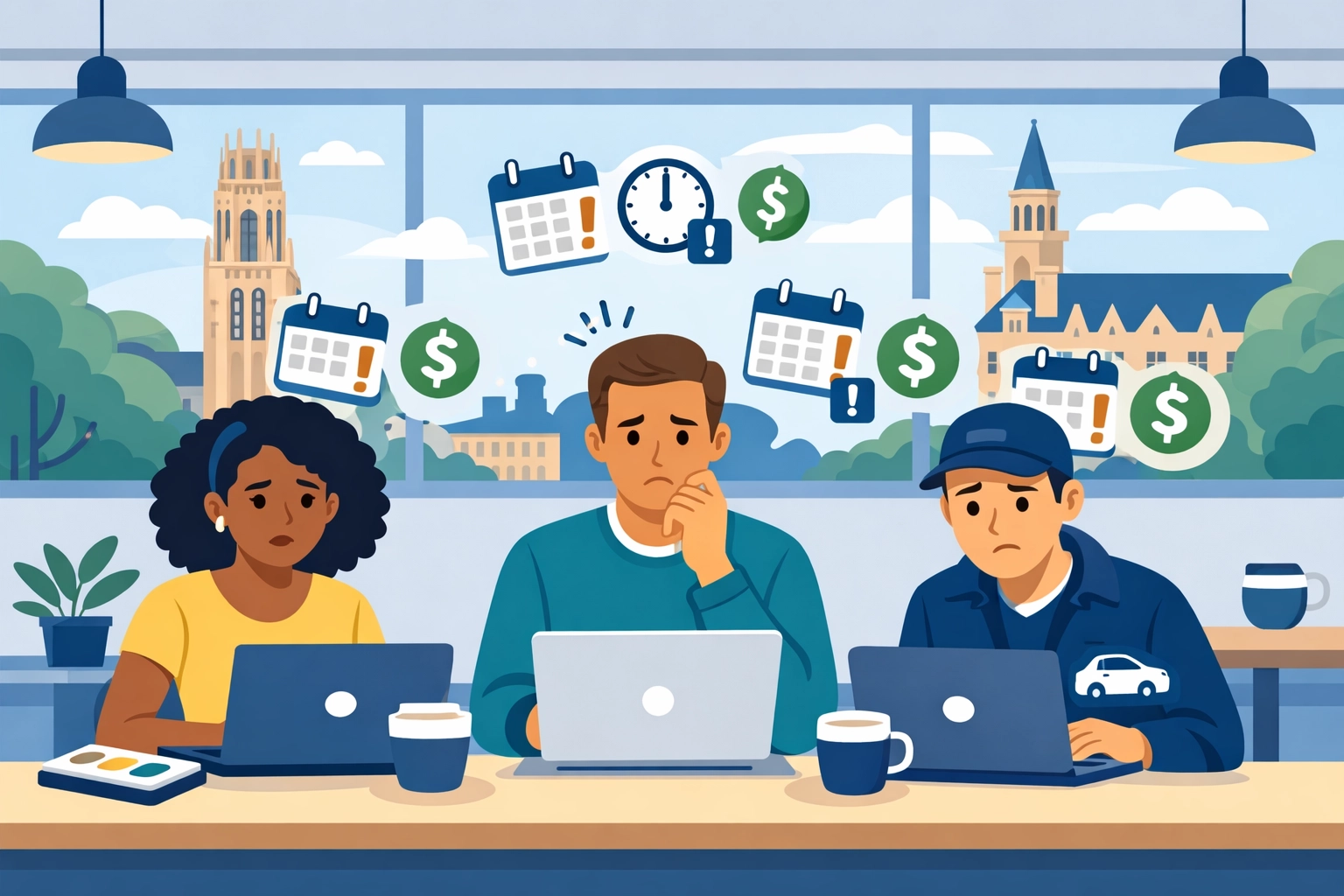 New Haven freelancers reviewing estimated tax payment requirements and IRS deadlines