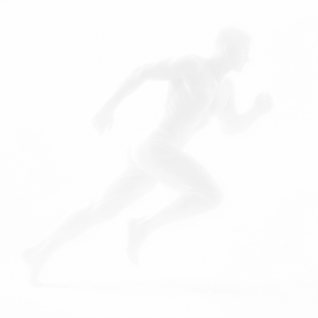 A powerful figure in motion symbolizing the discipline and strength of the sovereign mindset.