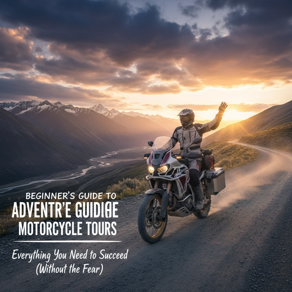 Beginner's Guide to Adventure Motorcycle Tours: Everything You Need to Succeed (Without the Fear)