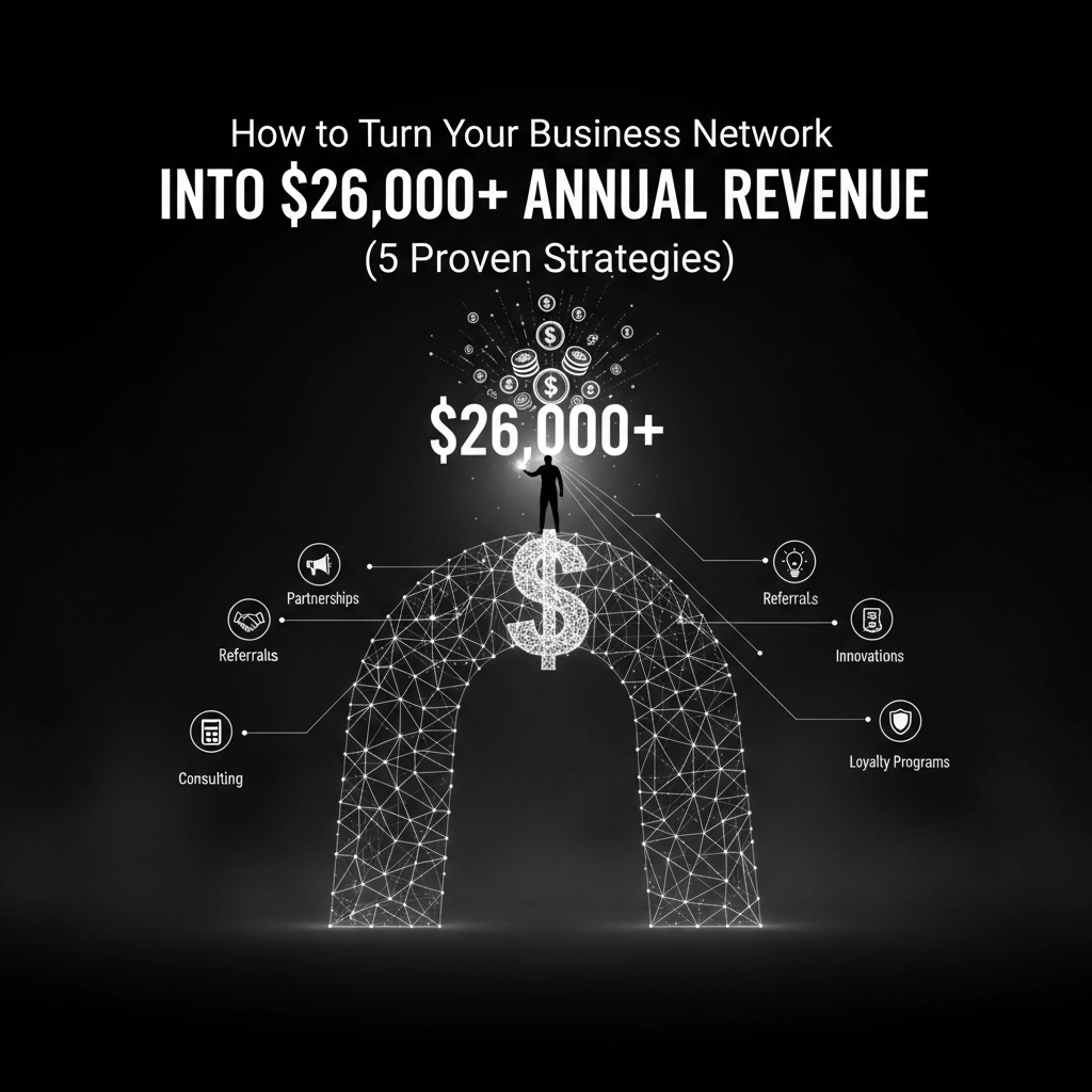 How to Turn Your Business Network Into $26,000+ Annual Revenue (5 Proven Strategies)