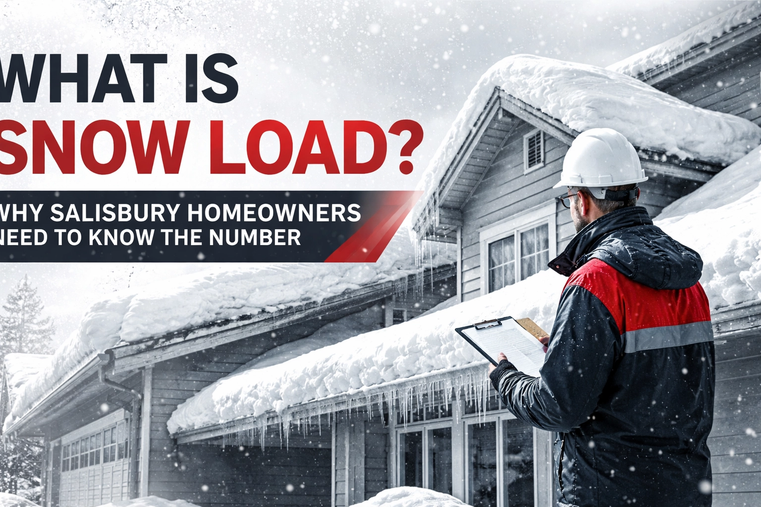 [HERO] What is Snow Load? Why Salisbury Homeowners Need to Know the Number