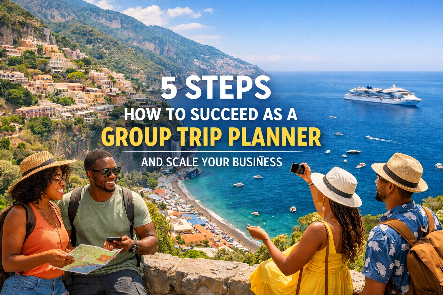 [HERO] 5 Steps How to Succeed as a Group Trip Planner and Scale Your Business