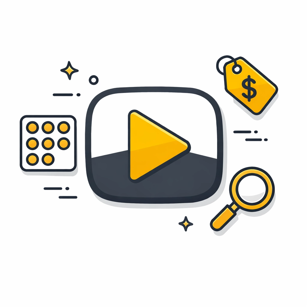 Shoppable video interface featuring product selection tools for interactive live stream shopping events.