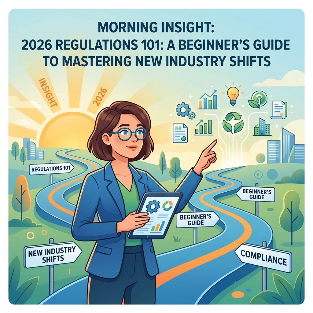 [HERO] Morning Insight: 2026 Regulations 101: A Beginner’s Guide to Mastering New Industry Shifts