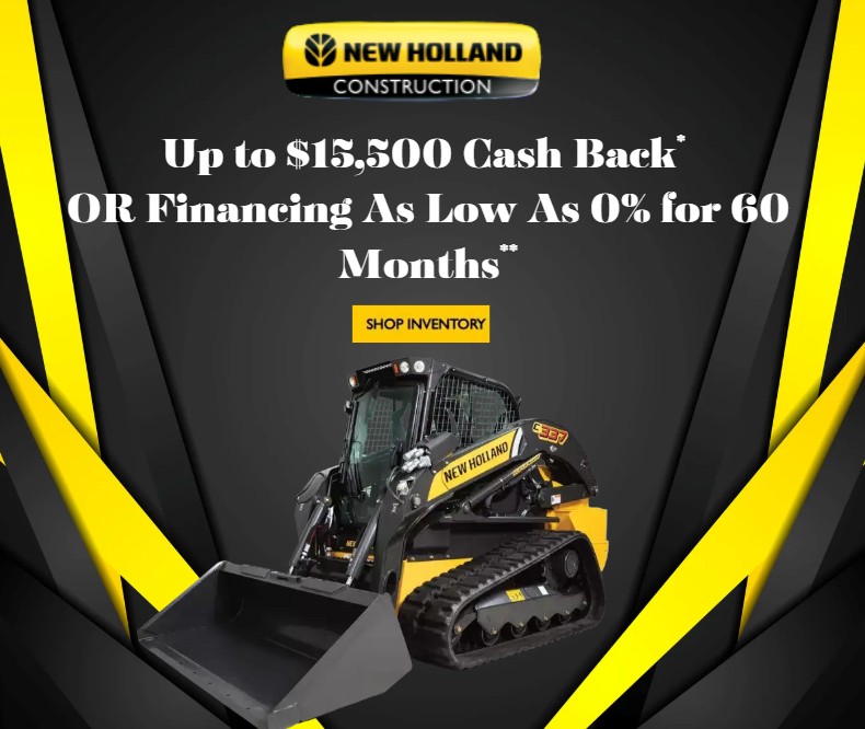New Holland Track Loader Promotional Ad