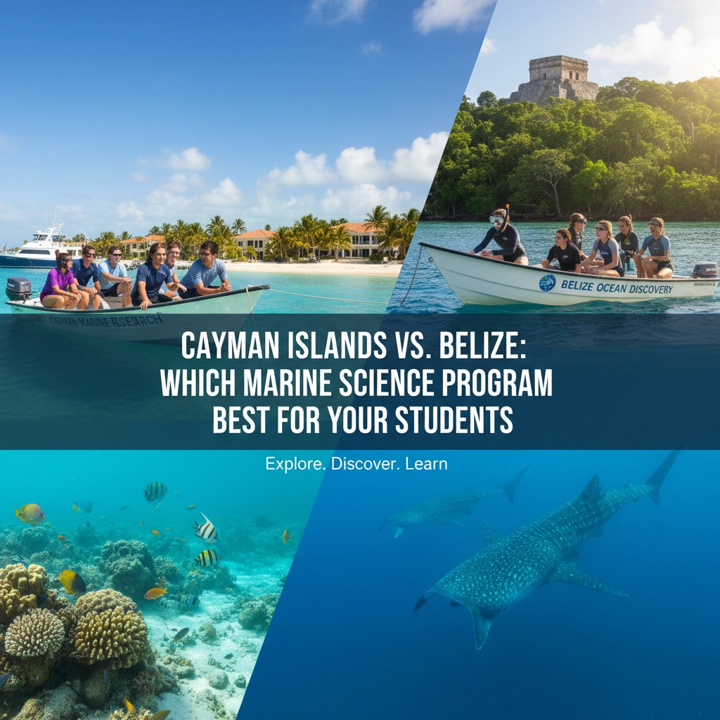 Cayman Islands vs. Belize: Which Marine Science Program Is Best for Your Students?