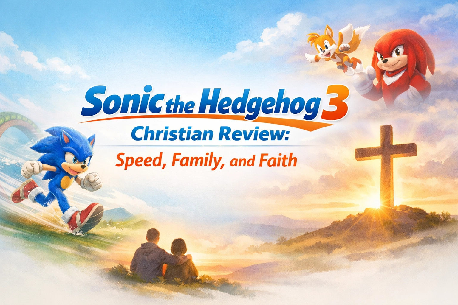 Christian Safety Rating: ⭐⭐⭐⭐ (4/5 Stars)  Red Flag Count: Language: 8-10 instances (d---, a--, h---, G--) Violence: Moderate action violence, cartoonish but intense Death/Grief: Child death depicted (off-screen but emotionally present) Sexual Content: None Occult/Spiritual Themes: None Recommended Age:  8+ with parental guidance for sensitive kids If you've been following Sonic's journey from video game icon to big-screen hero, Sonic the Hedgehog 3  is where the franchise finally hits its stride, not just with action sequences, but with genuine emotional depth. This third installment tackles grief, revenge, and redemption in ways that actually resonate with Christian values, even if it never quotes Scripture. For families wondering if this is worth the theater trip, the short answer is yes: with a few caveats we'll cover below.  The Heart Behind the Speed  The film introduces Shadow, voiced by Keanu Reeves, as a dark mirror to Sonic's bright personality. Where Sonic found healing through his chosen family: Tom, Maddie, Knuckles, and Tails: Shadow lost his best friend Maria and never recovered. That grief twisted into rage, driving him toward revenge rather than redemption. This contrast isn't just clever storytelling; it's a profound meditation on how we process pain. Sonic didn't have it easier than Shadow. He lost his guardian Longclaw, lived as a fugitive, and spent years isolated. The difference? Sonic chose to trust people again. He let himself be vulnerable with Tom and built a family that helped him heal. Shadow represents the path we take when we let bitterness calcify around our wounds. He's not a villain because he's evil: he's a villain because he's broken and refuses to let anyone help him heal. That's deeply relatable, and the film handles it with surprising maturity.  Biblical Parallels You'll Actually Notice  While Sonic 3  never gets preachy, the spiritual themes run strong. The entire plot hinges on the biblical principle found in Romans 12:15: "Rejoice with those who rejoice; mourn with those who mourn." Sonic's family doesn't just tolerate his struggles: they enter into them with him. When Tom tells Sonic he's proud of him for not letting pain define his identity, it echoes how Christ calls us to be transformed by renewing our minds (Romans 12:2), not by staying trapped in past trauma. Sonic made a conscious choice to respond to loss with love rather than hatred, and that choice changed everything. The film's central message: that love is stronger than hatred : could be ripped straight from 1 Corinthians 13. Shadow eventually learns that his friend Maria wouldn't want him destroying the world in her memory. She'd want him to honor her by living, by choosing connection over isolation, by letting her love heal him instead of defining him by her death. That's the gospel in animated hedgehog form.  Jim Carrey's Surprisingly Deep Performance  Jim Carrey returns in a dual role as both Dr. Robotnik and his grandfather Gerald Robotnik, and he absolutely steals the show. What could've been pure slapstick comedy instead becomes emotionally layered, particularly with Gerald's storyline. Gerald lost his granddaughter Maria in a government raid, and like Shadow, he channeled that grief into destructive revenge. Carrey plays him not as a cackling madman but as a broken grandfather who never processed his loss. The film suggests that both Gerald and Shadow needed what Sonic found: community, forgiveness, and the courage to be vulnerable again. The comedic moments still land: Carrey's physical humor is as sharp as ever: but they're balanced with genuine pathos. It's a reminder that even villains are often just wounded people making terrible choices.  Where Christian Parents Should Pay Attention  Let's get practical about content warnings, because I know that's why many of you clicked this review. The Language Issue:  The PG rating includes profanity: nothing catastrophic, but you'll hear "d---," "a--," "h---," and a couple of misuses of "G--." It's not constant, but it's present. If your family has a zero-tolerance policy for language in media, that's worth considering. Violence and Death:  The action sequences are intense, with robotic destruction, explosions, and fight choreography that gets genuinely dramatic. A child's death (Maria) happens off-screen but is emotionally central to the plot. The film doesn't shy away from showing grief's weight, which is mature for a kids' movie but might be heavy for younger or more sensitive children. Positive Elements:  There's zero sexual content, no occult themes, and no mocking of faith or family values. The film celebrates sacrifice, forgiveness, choosing right over easy, and the redemptive power of love. Those are wins in today's media landscape.  The "It's Never Too Late" Message  One of the most Christian-friendly themes in Sonic 3  is the repeated message that redemption is always available. Characters who've made terrible choices: Shadow, Gerald, even Robotnik at moments: are offered opportunities to course-correct. Shadow's arc particularly embodies this. He's done horrific things in his grief, but the film suggests that recognizing the truth about what Maria would've wanted gives him a path toward redemption. It's not about erasing the past; it's about choosing a different future. That's a deeply biblical concept. We serve a God who specializes in making all things new (Revelation 21:5), who redeems our worst moments when we turn toward Him. Sonic 3  doesn't preach this explicitly, but the thematic soil is fertile for conversations with your kids about how God works in our stories.  Final Verdict: Worth Your Time and Ticket Price  Sonic the Hedgehog 3  is the strongest entry in the trilogy precisely because it risks emotional complexity. It trusts its audience: including young viewers: to handle themes of grief, choice, and redemption without dumbing them down. For Christian families, this is a solid pick with minor cautions. The language keeps it from being a perfect 5-star safety rating, and parents of kids under 8 might want to preview it first. But the core messages align beautifully with biblical principles about community, healing, and choosing love over bitterness. The film demonstrates that chosen family matters, that our responses to pain define us more than the pain itself, and that it's genuinely never too late to do the right thing. Those are messages worth amplifying in a culture that often celebrates revenge and self-reliance. Plus, the action sequences are genuinely thrilling, Jim Carrey is hilarious, and Keanu Reeves brings gravitas to Shadow that elevates the entire film. It's entertaining and  meaningful: a rare combo.  Stay Updated on Faith-Friendly Media Reviews  Wondering what other movies are worth your family's time? Subscribe to our blog  at LaynneMcDonald.com  for weekly Christian reviews of the latest films, shows, and tech. We help you navigate entertainment with your values intact: no fluff, just honest breakdowns you can trust. Follow us  for instant updates when new reviews drop, and join a community of families making intentional media choices together. Because your screen time should reflect your values, and we're here to help you make that happen.