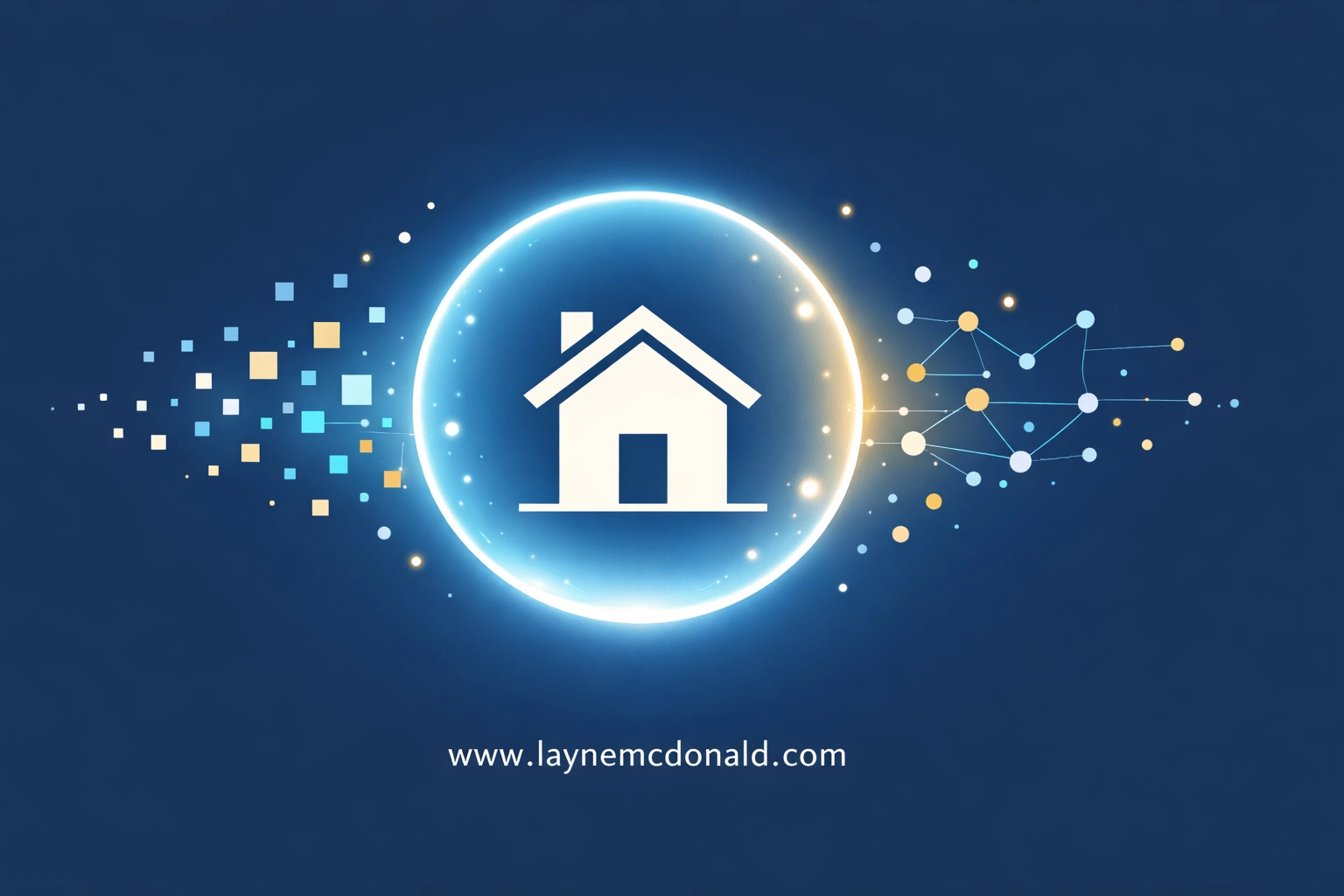 A home icon inside a protective circle, symbolizing digital safety for kids and intentional Christian parenting.