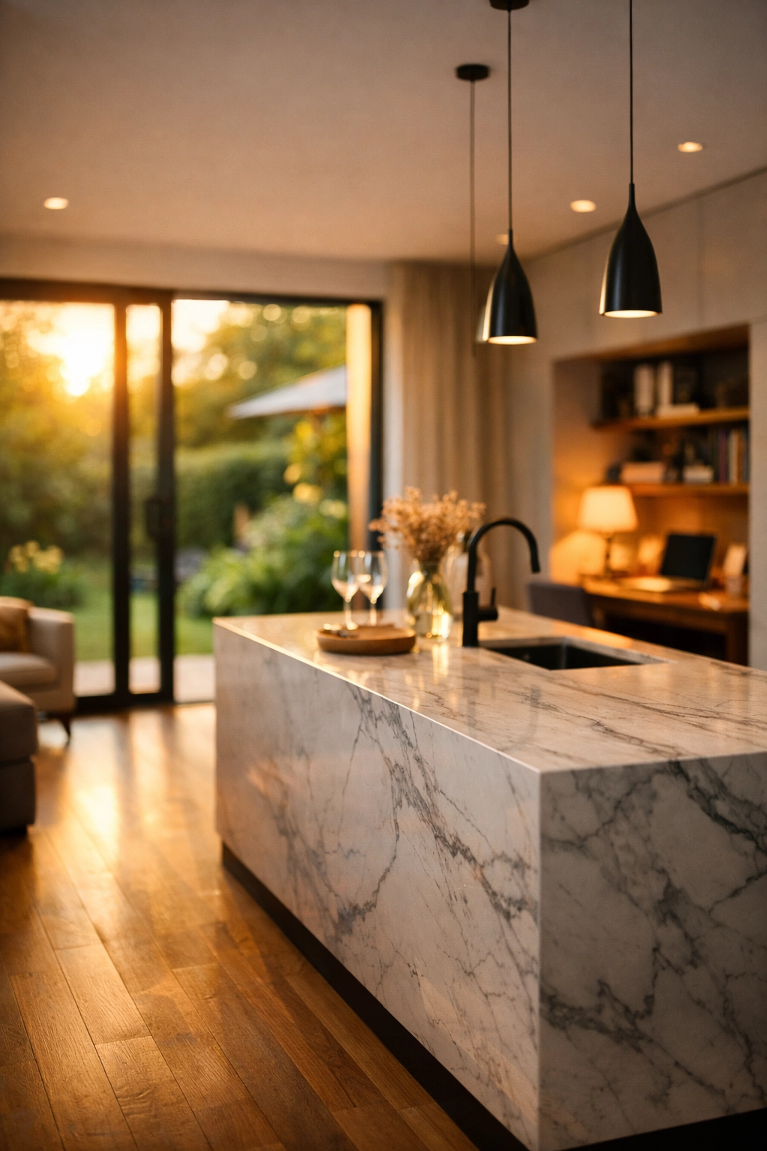 Stunning Woking home interior showing the results of expert remortgage advice and financial protection.