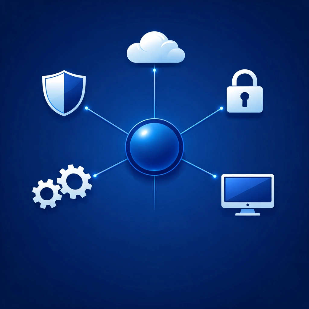 Comprehensive managed IT services including cybersecurity, cloud, and system support