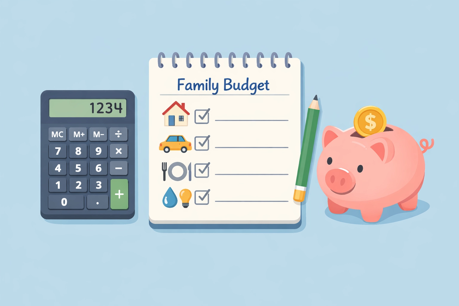 Herramientas de presupuesto familiar para ahorrar el enganche de una casa