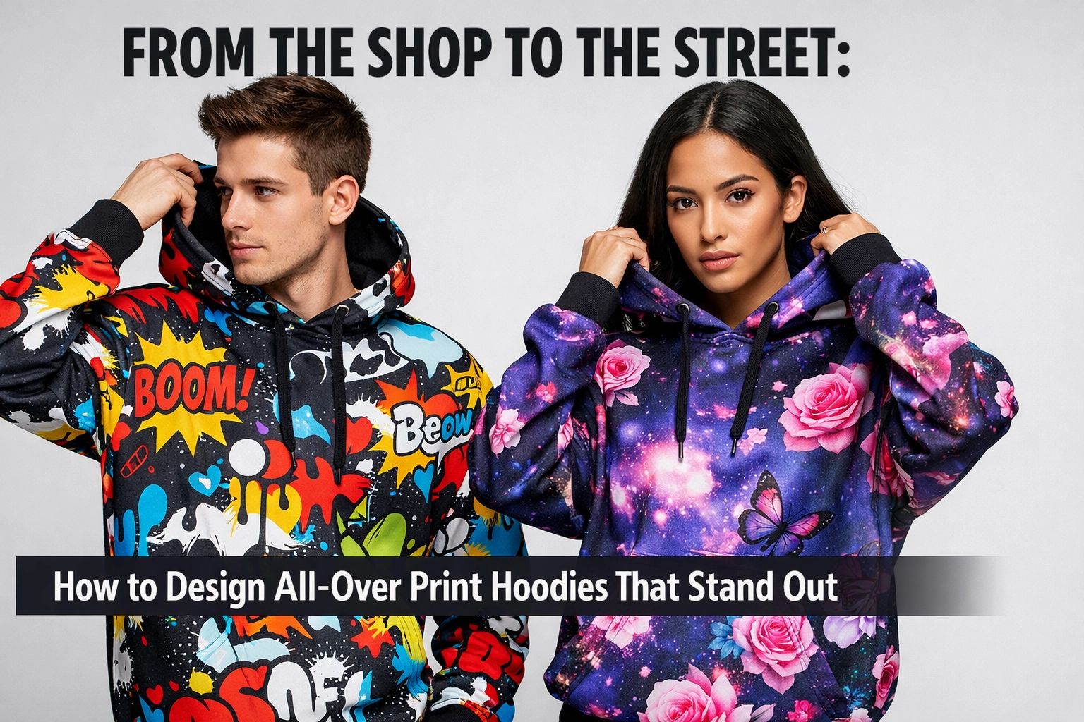 [HERO] From the Shop to the Street: How to Design All-Over Print Hoodies That Stand Out