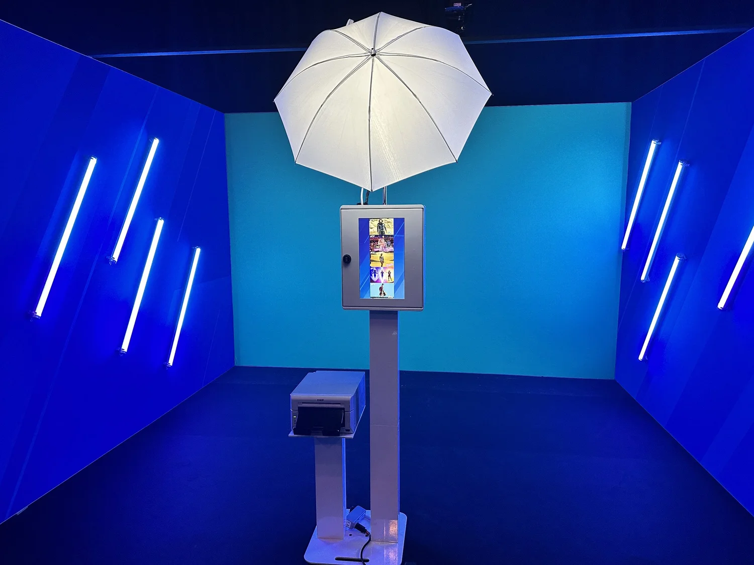 Modern Photo Booth Activation Setup