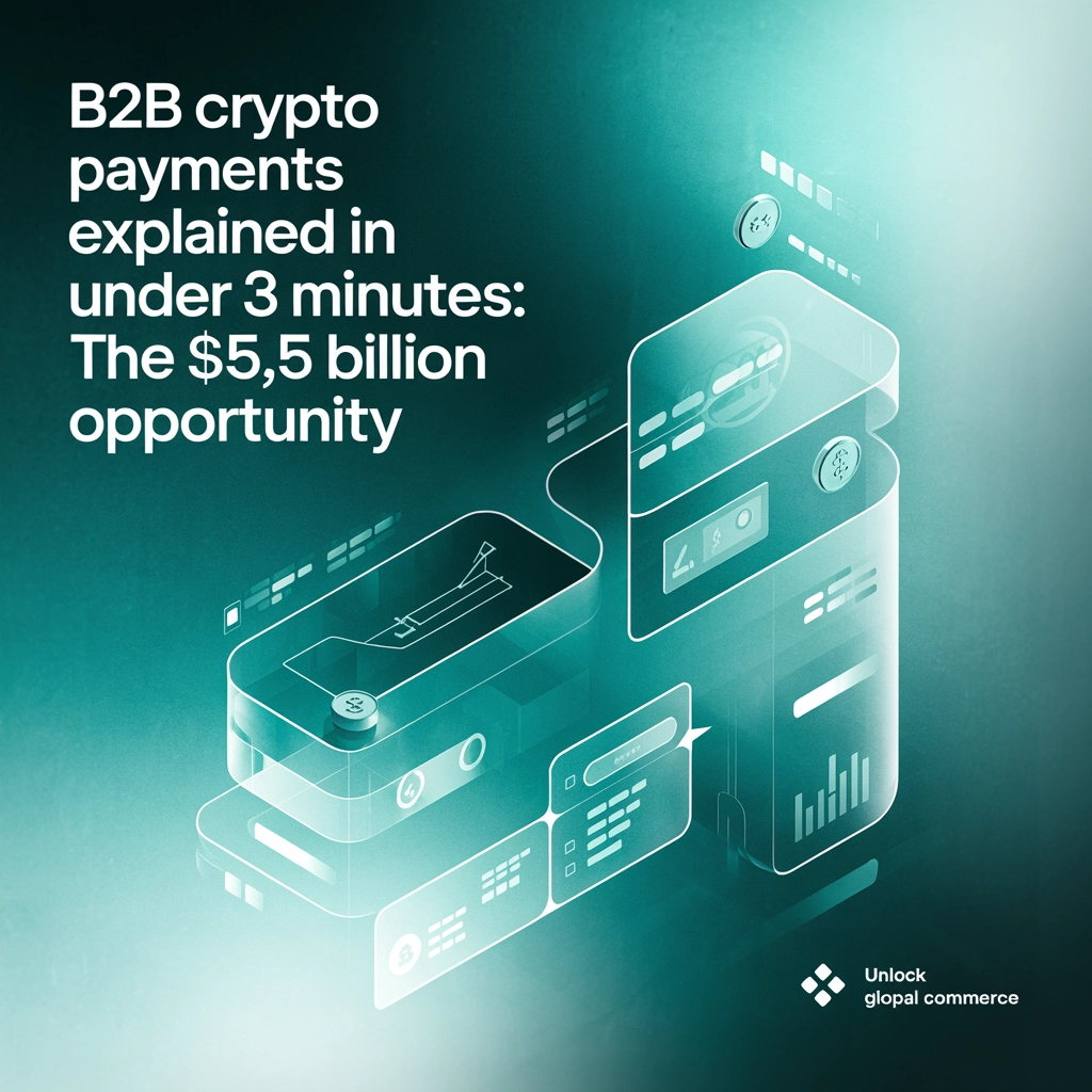 B2B Crypto Payments Explained in Under 3 Minutes: The $5.5 Billion Opportunity