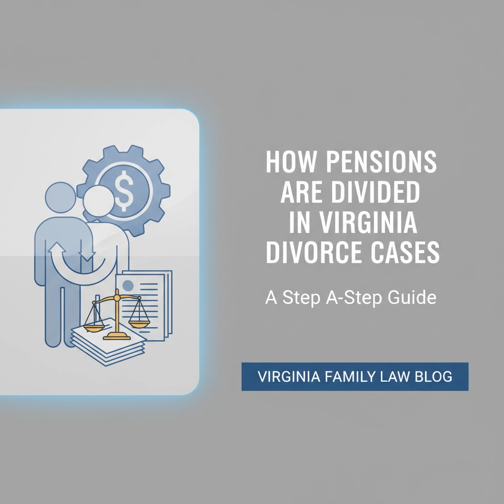 How Pensions Are Divided in Virginia Divorce Cases: A Step-by-Step Guide
