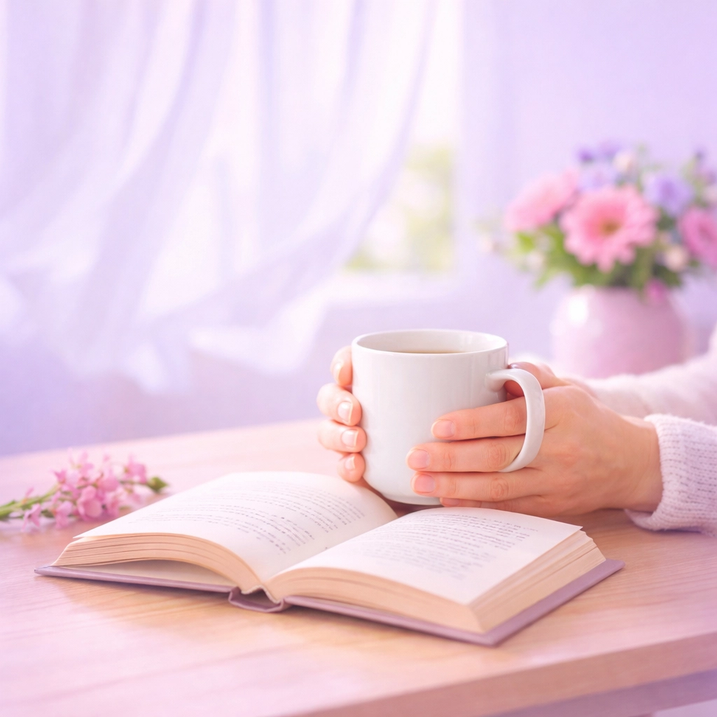 A relaxing clean living room representing the peace of mind from professional cleaning.