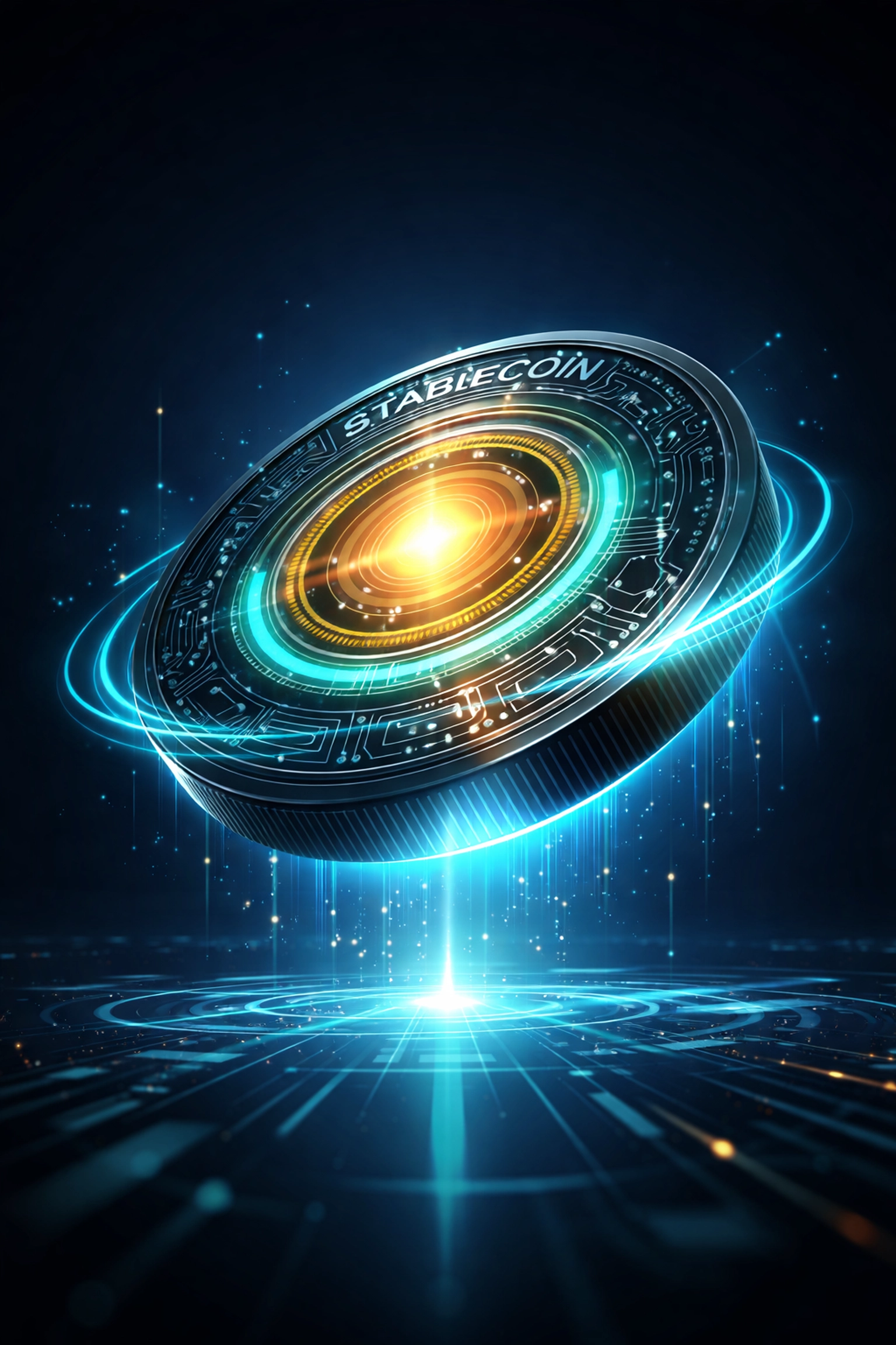 Digital stablecoin representing LUSD native integration in crypto payment systems