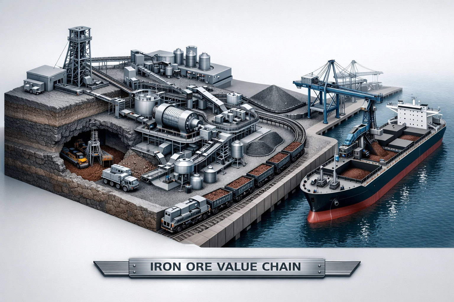 Iron ore events 2026 value chain mine to port Africa