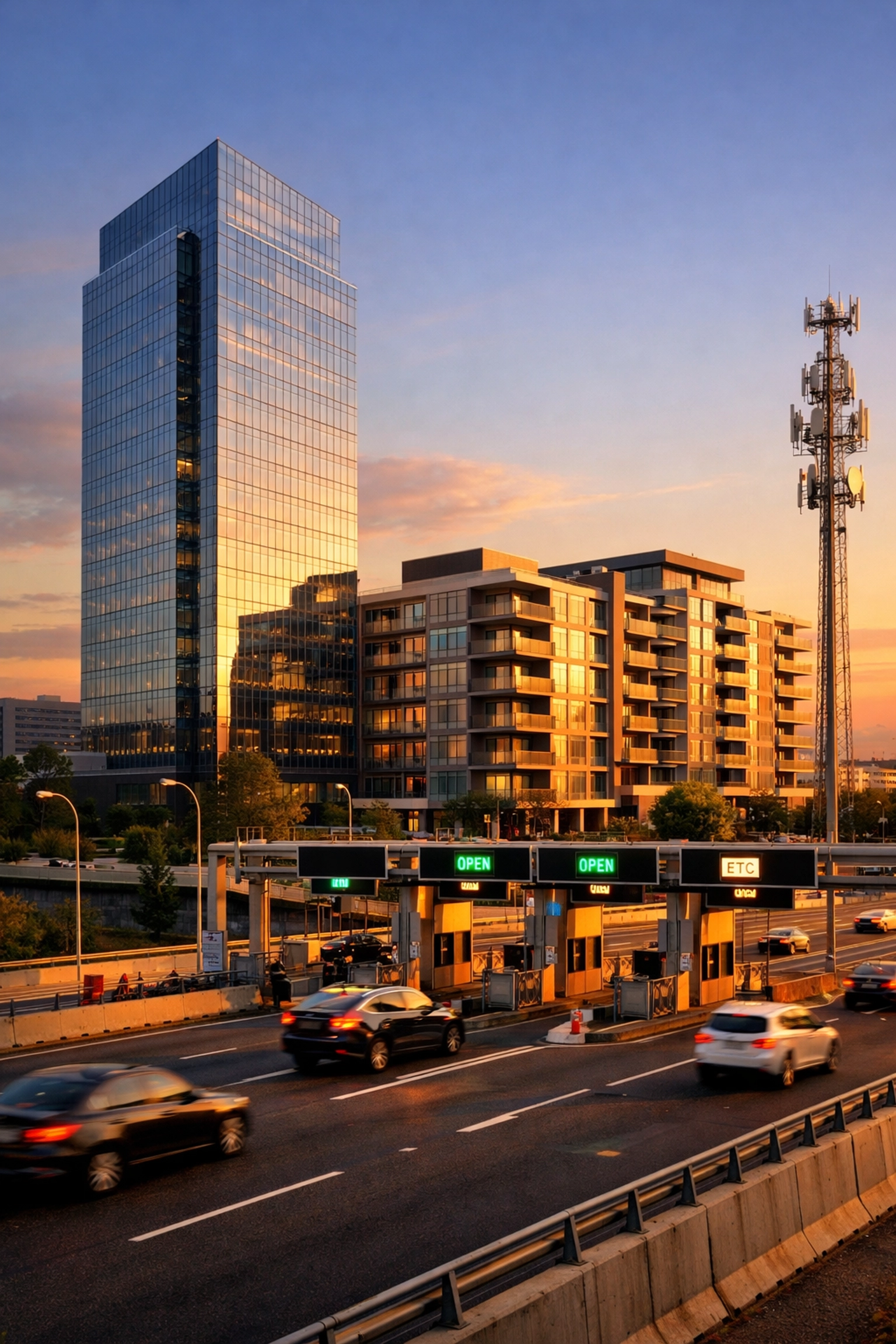 Real estate and infrastructure alternative investments including buildings and toll roads