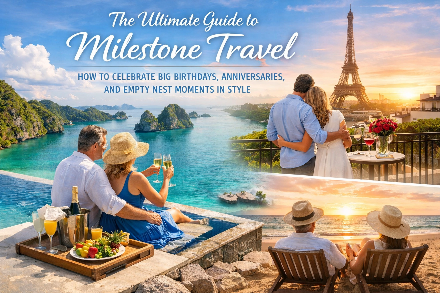 [HERO] The Ultimate Guide to Milestone Travel: How to Celebrate Big Birthdays, Anniversaries, and Empty Nest Moments in Style