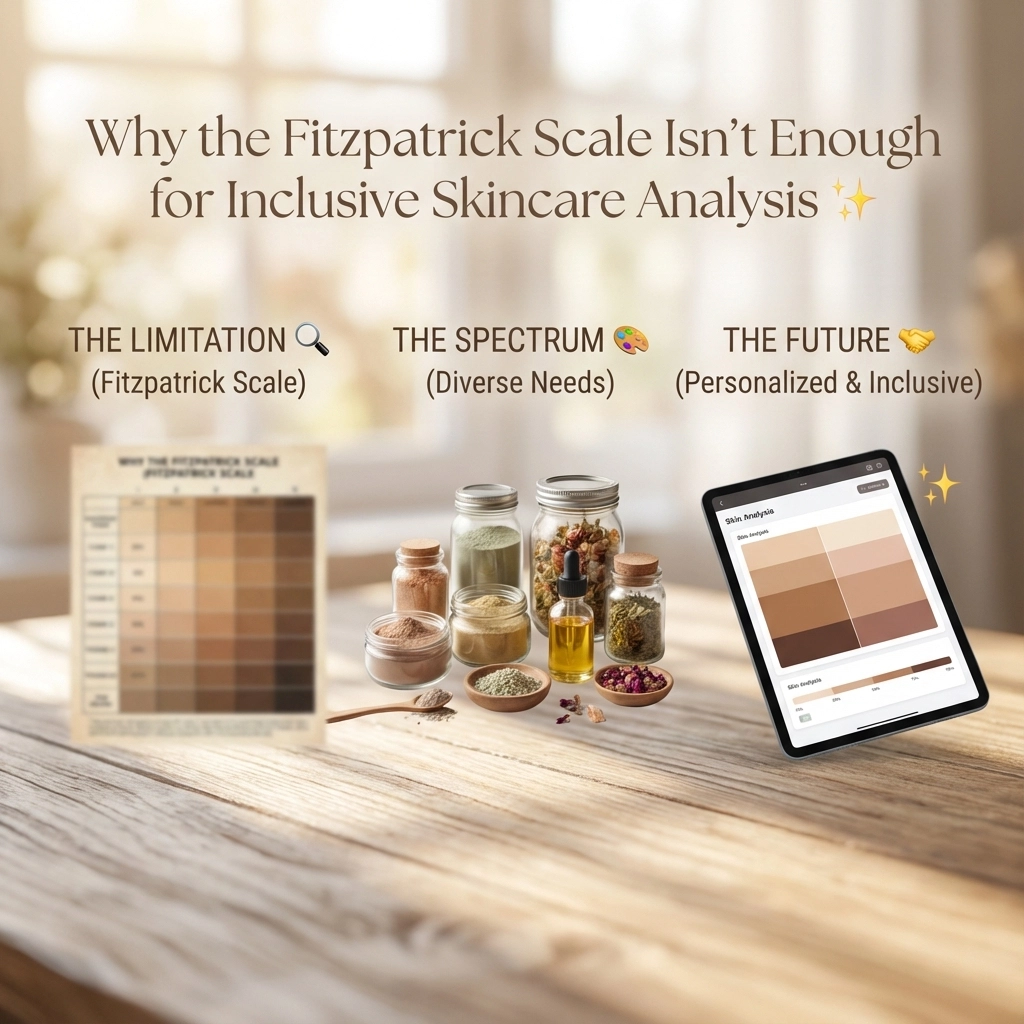 Why the Fitzpatrick Scale Isn't Enough for Inclusive Skincare Analysis ✨