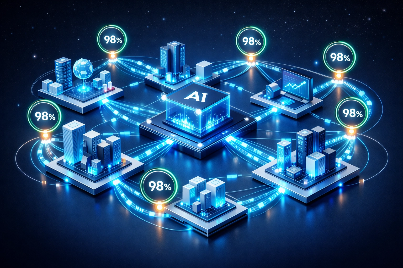 ServiceNow ITOM network topology showing CMDB accuracy requirements for agentic AI integration