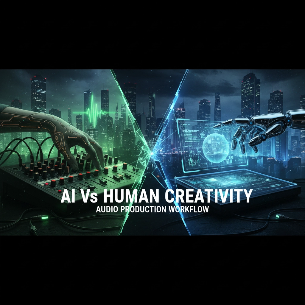 AI Vs Human Creativity: Which Is Better For Your Audio Production Workflow?