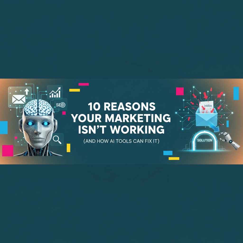 10 Reasons Your Marketing Isn't Working (And How AI Tools Can Fix It)