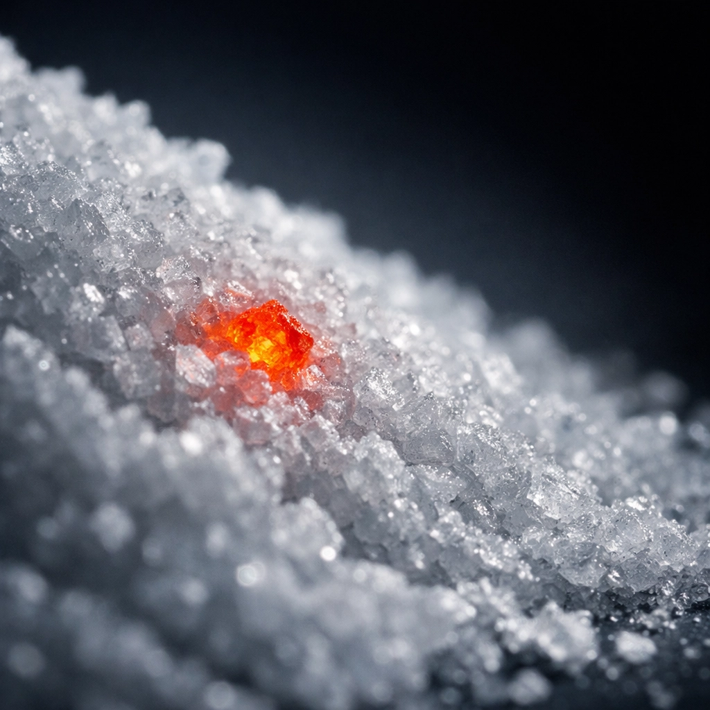 The Invisible Architect: Why the Brand Behind the Brand is Your Real Quality Guarantee 3 Contaminated ingredient powder showing hidden quality risks in pharmaceutical ingredients